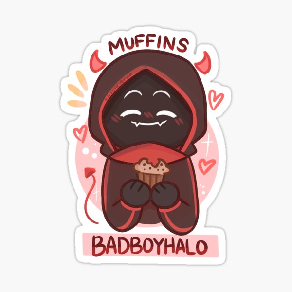 Badboyhalo (mcyt+food) Sticker