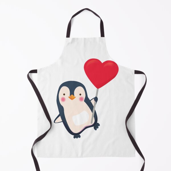 Item preview, Romantic Penguin Heart Winter Love designed and sold by treasure-crafts.