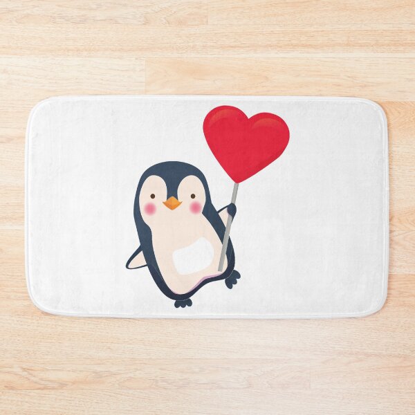 Item preview, Romantic Penguin Heart Winter Love designed and sold by treasure-crafts.