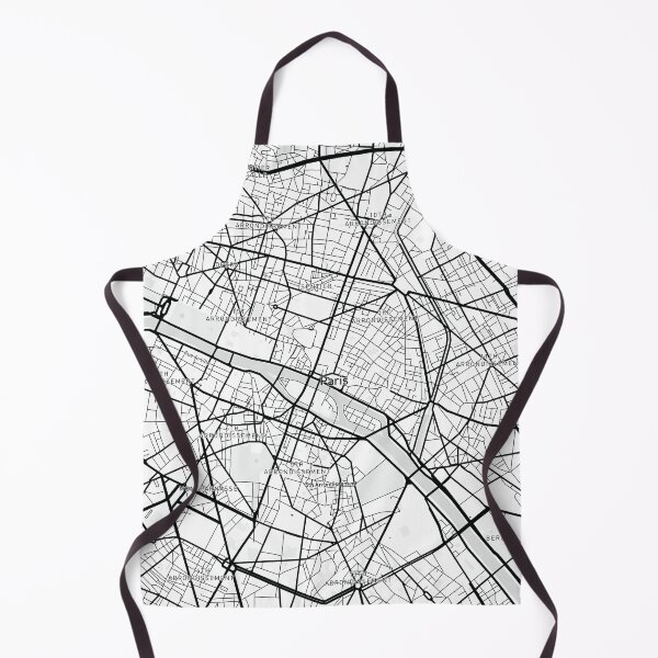 Item preview, Paris, France Map (Theme 1) designed and sold by Mapnify.