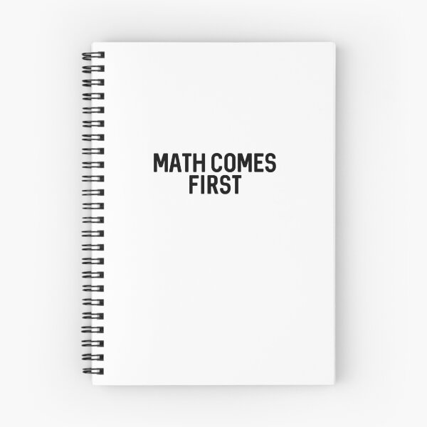 Item preview, Math Comes First designed and sold by ProtonProject.