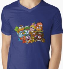 Muppet Babies - Group Men's V-Neck T-Shirt