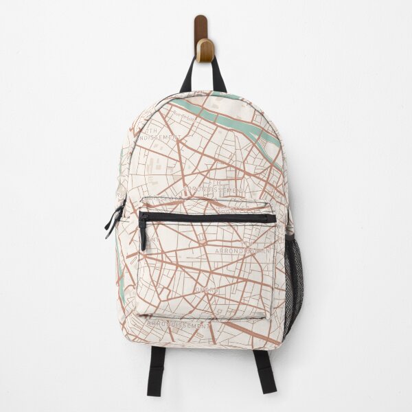 Item preview, Paris, France Map (Theme 2) designed and sold by Mapnify.