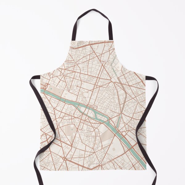 Item preview, Paris, France Map (Theme 2) designed and sold by Mapnify.
