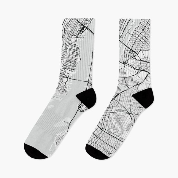 Item preview, New York City, New York, USA Map (Theme 1) designed and sold by Mapnify.