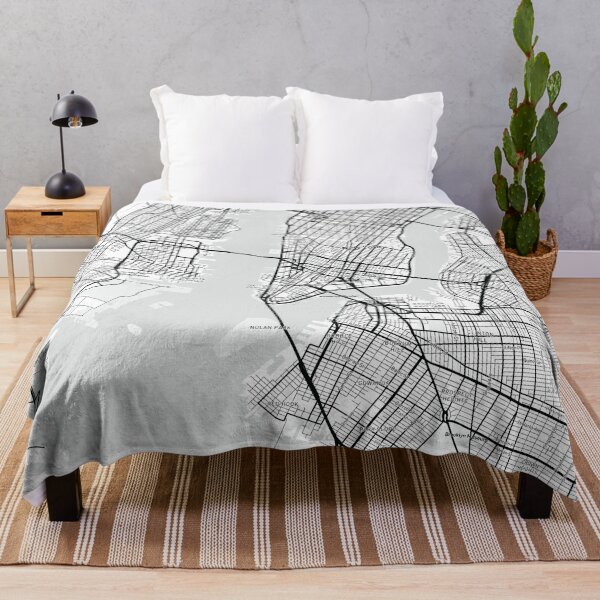 Item preview, New York City, New York, USA Map (Theme 1) designed and sold by Mapnify.