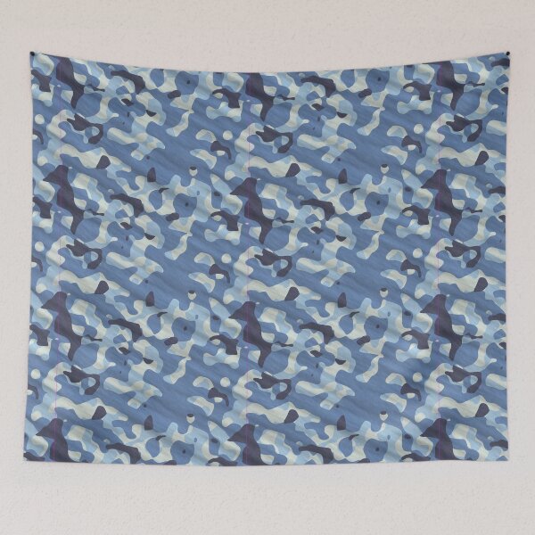 Item preview, Vintage Blue Military Camouflage Patterns, Military Camouflage , Army Camouflage Patterns  designed and sold by garniturex.