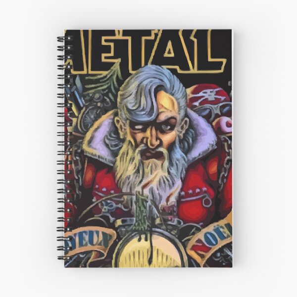 Item preview, Rock Santa - Metal Christmas designed and sold by 6athed.