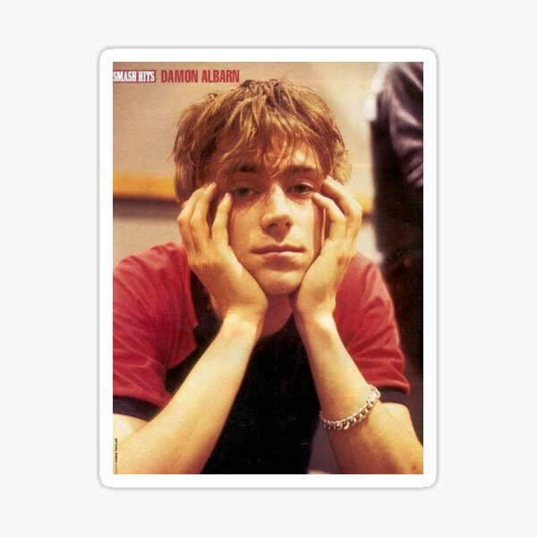 damon albarn sticker! Sticker