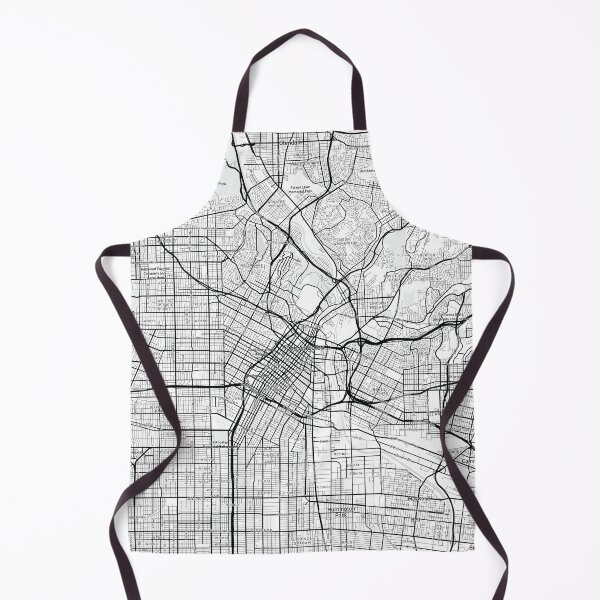 Item preview, Los Angeles, California, USA Map (Theme 1) designed and sold by Mapnify.