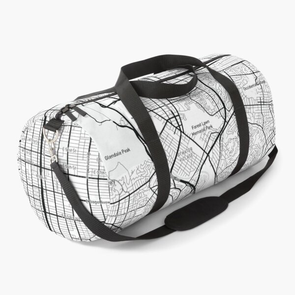 Item preview, Los Angeles, California, USA Map (Theme 1) designed and sold by Mapnify.