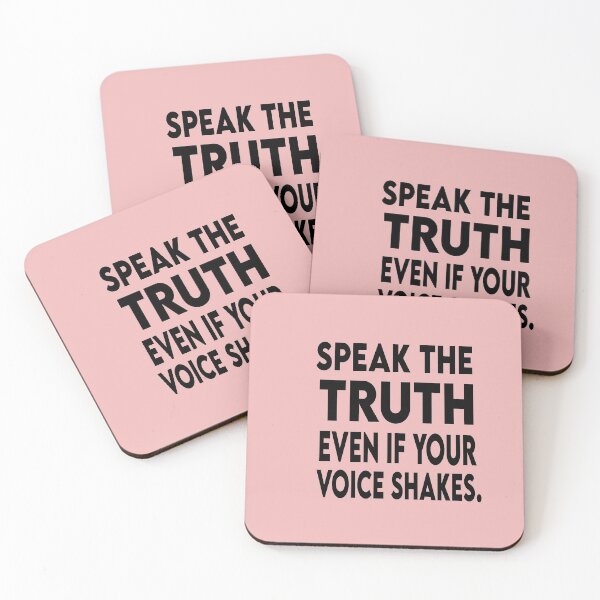 Item preview, Copy of Speak The Truth,Even If Your Voice Shakes designed and sold by Heddar Badreddine.
