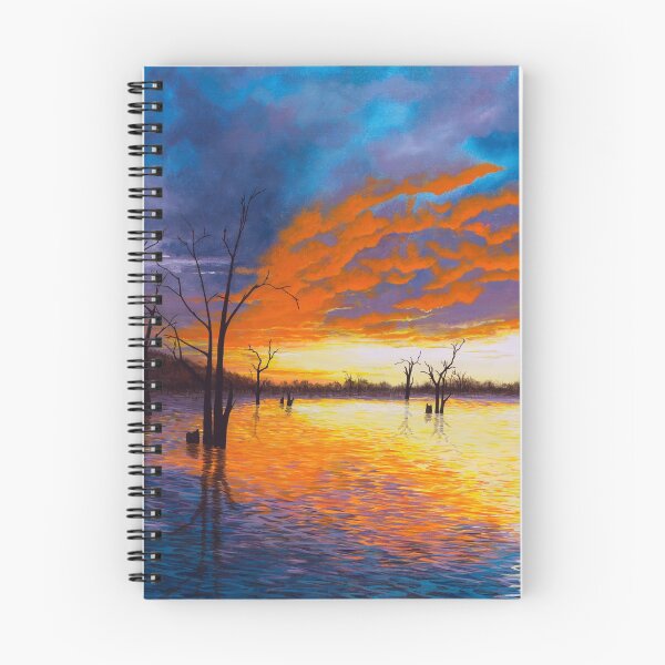 Item preview, Sunset over Lake Nillahcootie designed and sold by Debra Dickson.