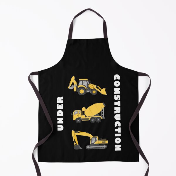 Item preview, Excavator backhoe loader cement mixer construction site construction vehicles gift designed and sold by leofel.
