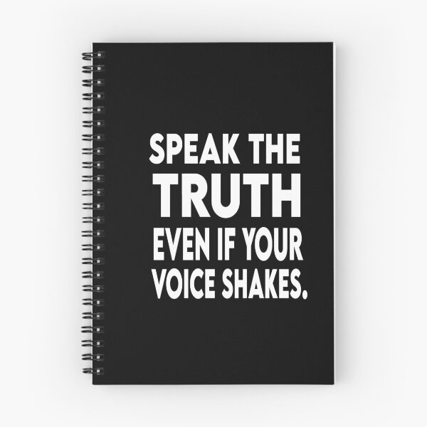 Item preview, Speak The Truth,Even If Your Voice Shakes designed and sold by Heddar Badreddine.