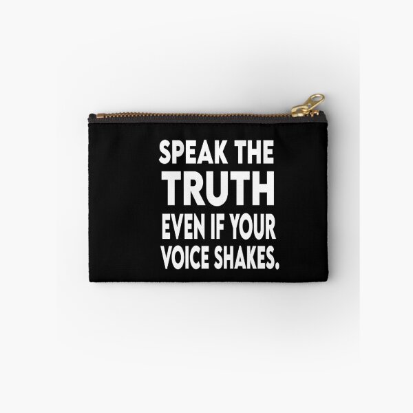 Item preview, Speak The Truth,Even If Your Voice Shakes designed and sold by Heddar Badreddine.