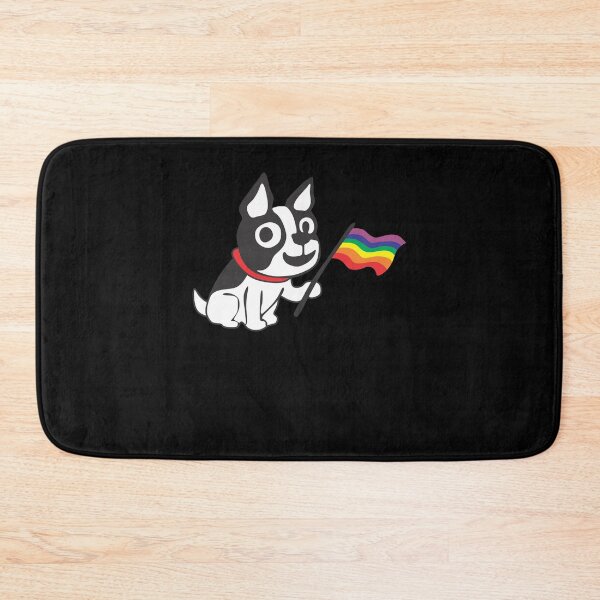 Item preview, Gay Pride Flag Boston Terrier Owner Graphic Rainbow Flag designed and sold by Manisma Road.