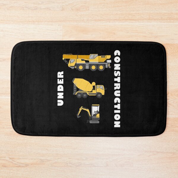 Item preview, Excavator backhoe loader cement mixer construction site construction vehicles gift designed and sold by leofel.