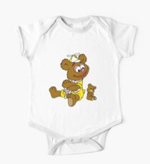 Muppet Babies - Fozzie Bear & Teddy - Arms Crossed One Piece - Short Sleeve