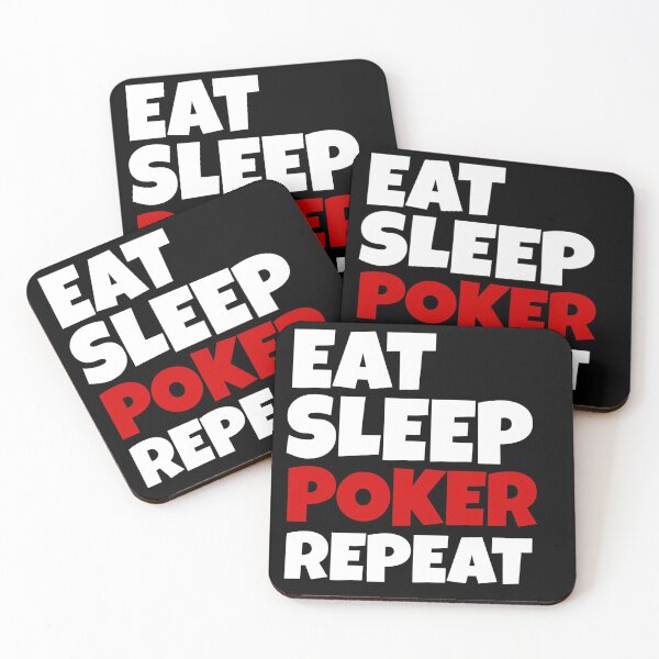 Item preview, EAT, SLEEP, POKER, REPEAT designed and sold by ASsi-Eve.