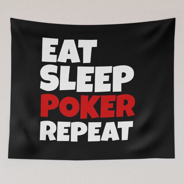 Item preview, EAT, SLEEP, POKER, REPEAT designed and sold by ASsi-Eve.
