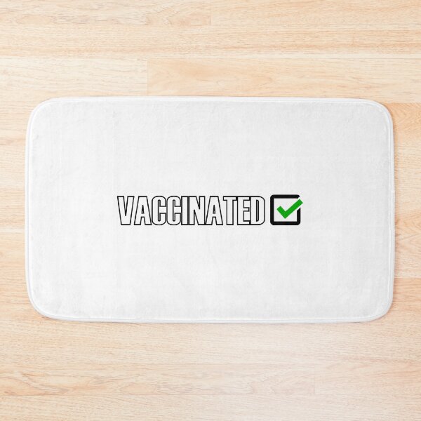 Item preview, I am Vaccinated Green tick check box - Chic design designed and sold by Deegital18.