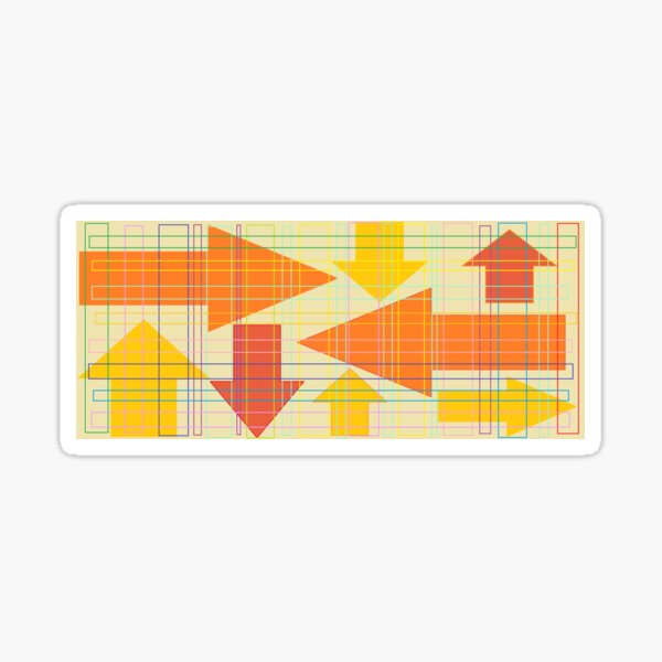 every which way design Sticker