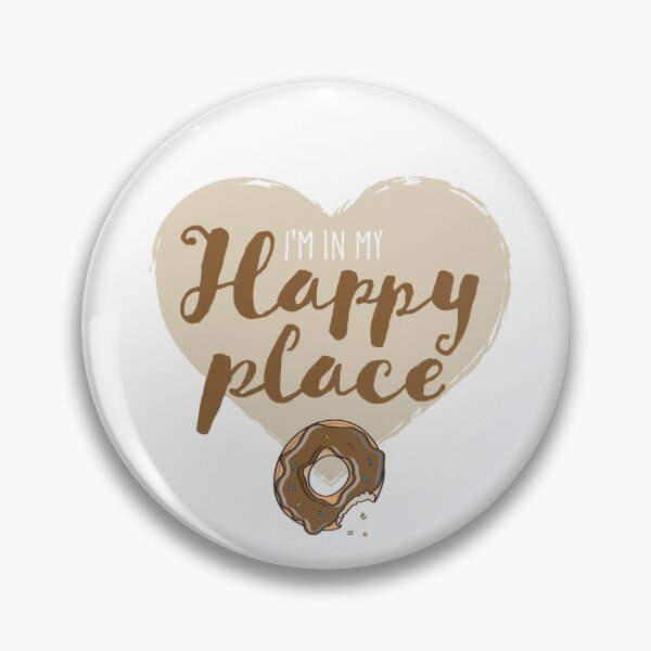 Item preview, I'm in my happy place - with a doughnut designed and sold by Cimbart.