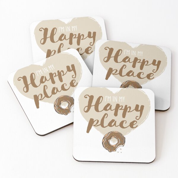 Item preview, I'm in my happy place - with a doughnut designed and sold by Cimbart.