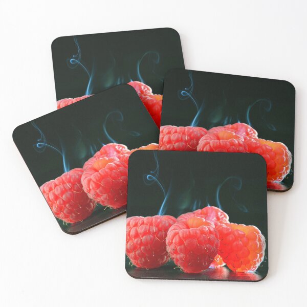 Item preview, Hot raspberries fruits ART GALLERY IMAGE designed and sold by iL PhotoArt Germany.