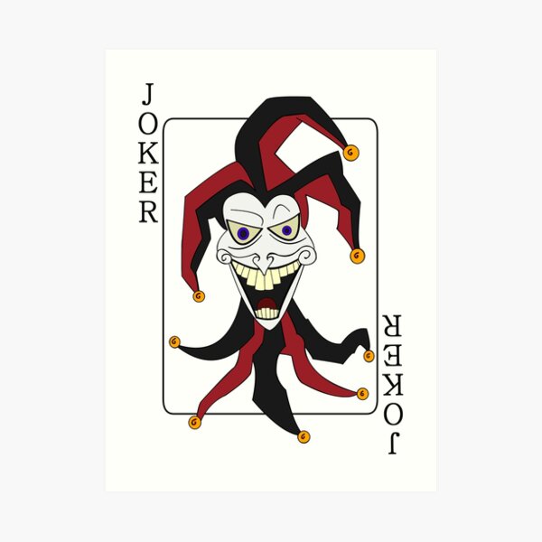 Joker Hahaha Art Prints | Redbubble