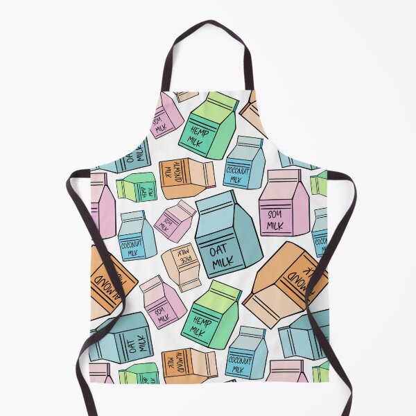 Item preview, Vegan Milk Veganuary 2021 Seamless Pattern Pack designed and sold by Sunny Collections.