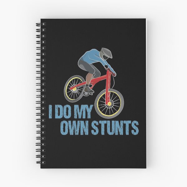 Item preview, I Do My Own Stunts Downhill Bike Vintage designed and sold by TheInkElephant.