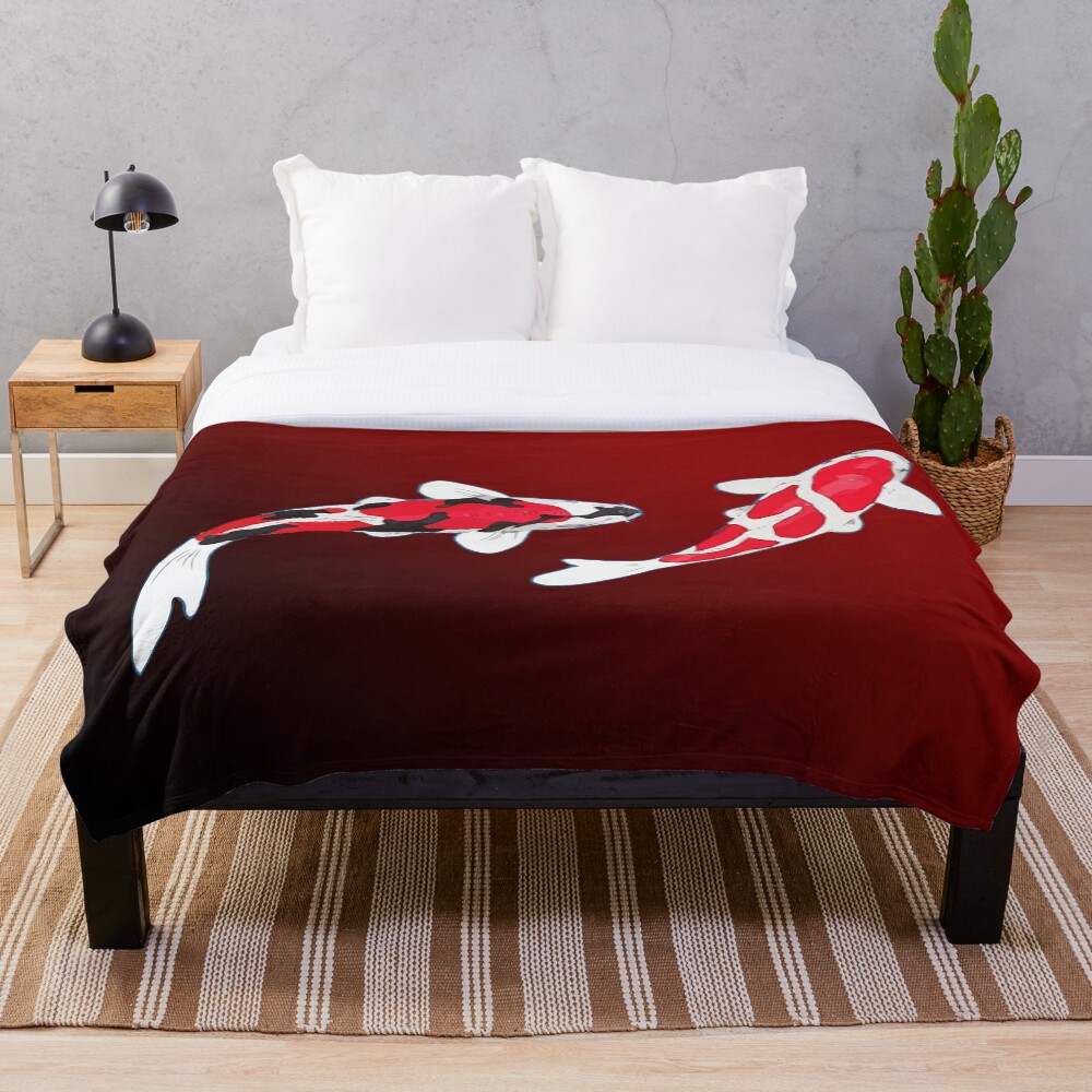Item preview, Throw Blanket designed and sold by Koiartsandus.