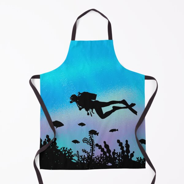 Item preview, Scuba Diving Colorful Pattern designed and sold by EddieBalevo.
