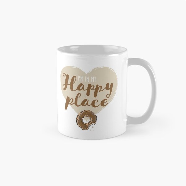 Item preview, I'm in my happy place - with a doughnut, breast pocket version designed and sold by Cimbart.