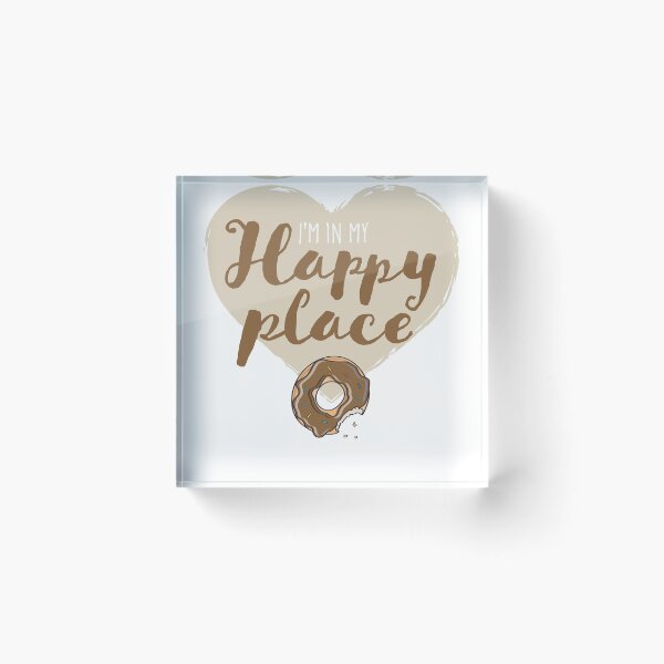 Item preview, I'm in my happy place - with a doughnut, breast pocket version designed and sold by Cimbart.