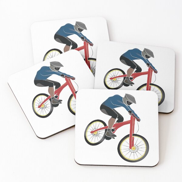 Item preview, I Do My Own Stunts Downhill Bike Vintage designed and sold by TheInkElephant.