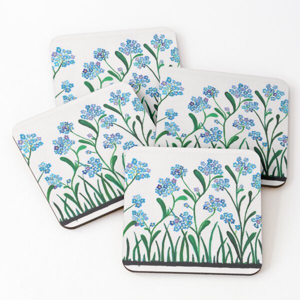 Item preview, Forget me not flower designed and sold by Karolien Kenis.