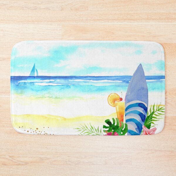 Item preview, Watercolor surf landscape  designed and sold by della95.