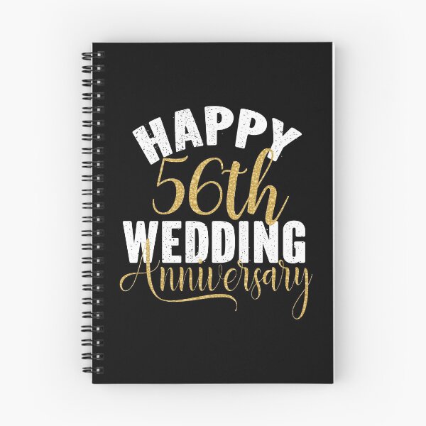 Item preview, Happy 56th Wedding Anniversary Matching Gift For Couples graphic designed and sold by Grabitees.