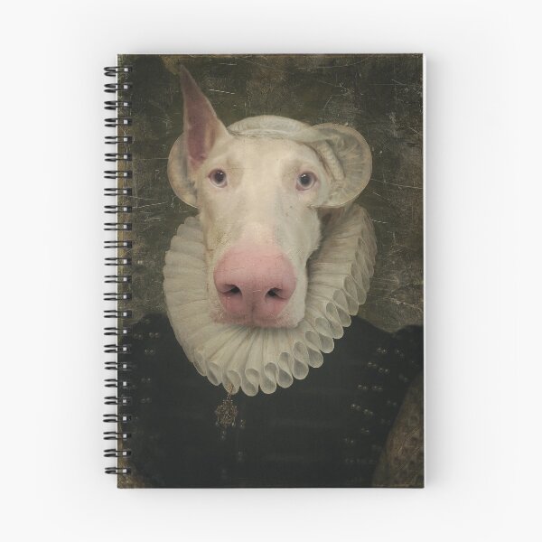Item preview, Custom Antique Portrait of Dobermann Pinscher Snowthedobie designed and sold by PimpMyPet.