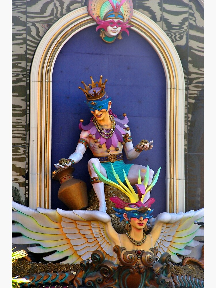 "King's Jester Harrahs Hotel Las Vegas America" Photographic Print by