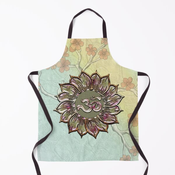 Item preview, The sign ohm on a mandala designed and sold by nicky2342.