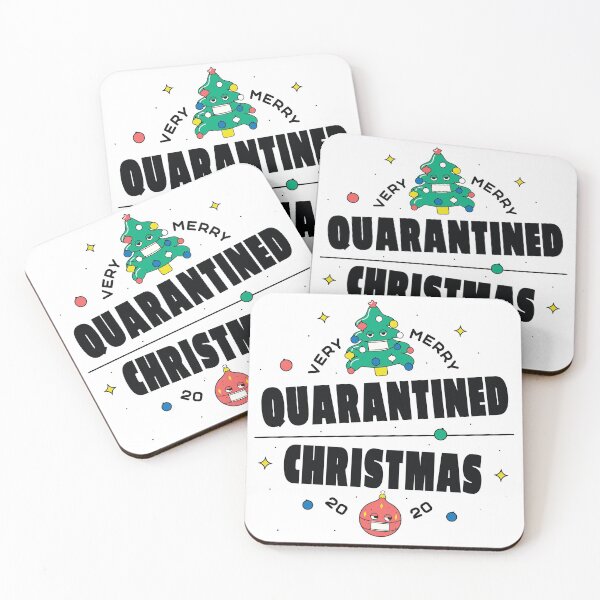Item preview, Very Merry Quarantined Christmas designed and sold by WhataCuteTee.