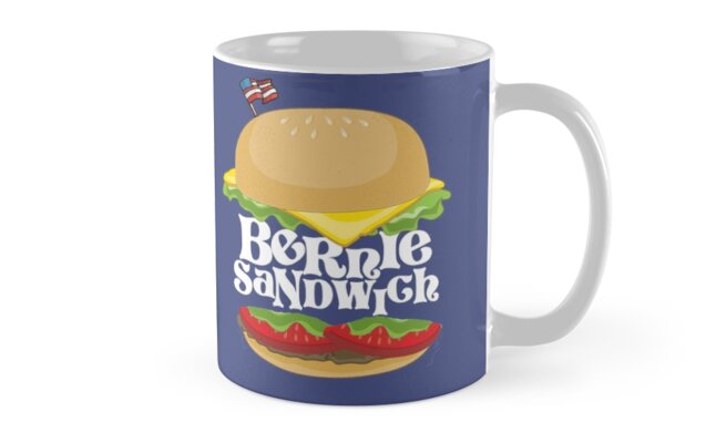 bernie sandwich mugs by
