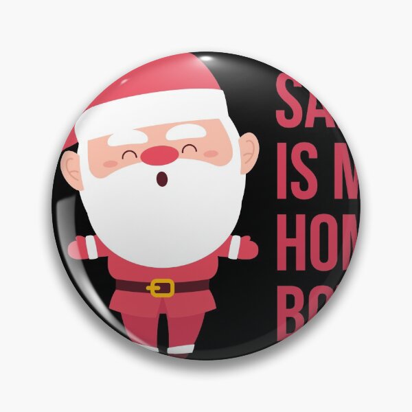 Item preview, Santa is my homeboy designed and sold by GoldenDov.