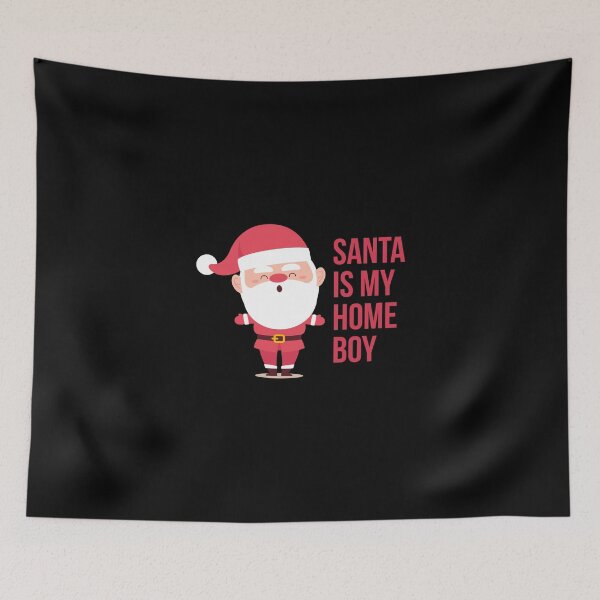 Item preview, Santa is my homeboy designed and sold by GoldenDov.