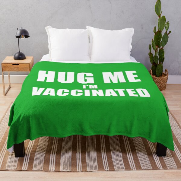 Item preview, hug me im vaccinated designed and sold by AsKartongs.