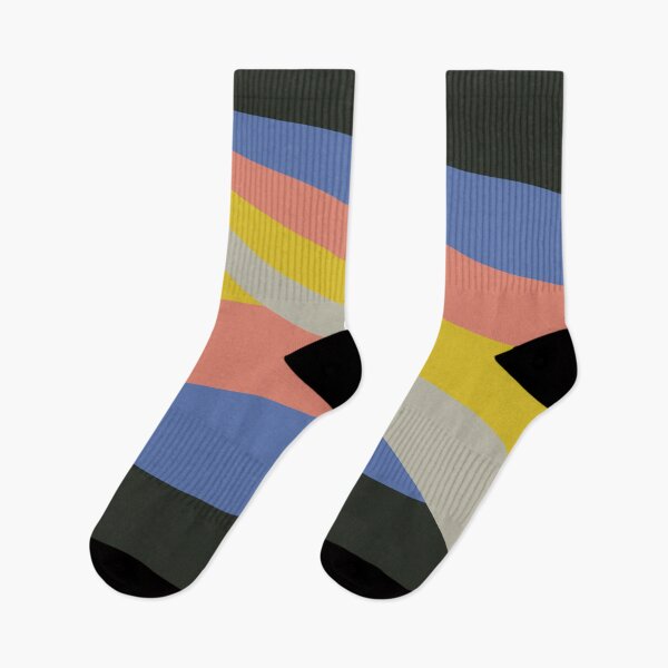 Item preview, Retro color stripes, 1930's retro colors designed and sold by Sasas Design.